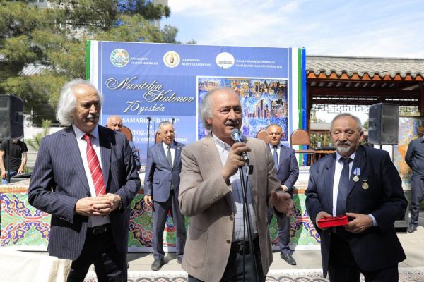 Ko‘hna va navqiron Samarqand shahrida akademik ko‘rgazmasi 