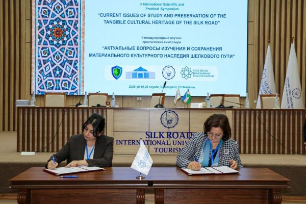 Xalqaro simpozium doirasida hamkorlik memorandumi imzolandi