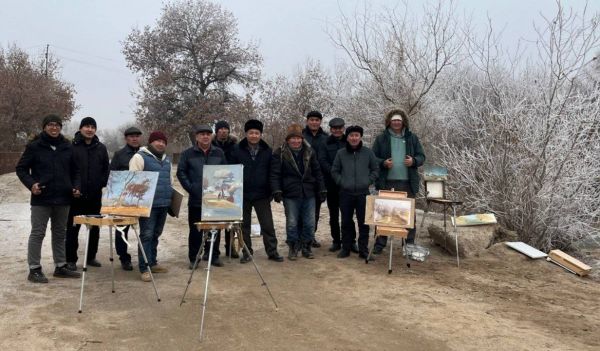 Qoraqalpog‘istonda  tabiat qo‘ynida plener tashkil etildi