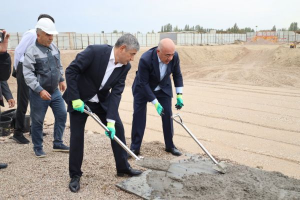 NURAFSHONDA 504 O‘RINLI IXTISOSLASHTIRILGAN SAN’AT MAKTAB-INTERNATI QURILISHIGA START BERILDI
