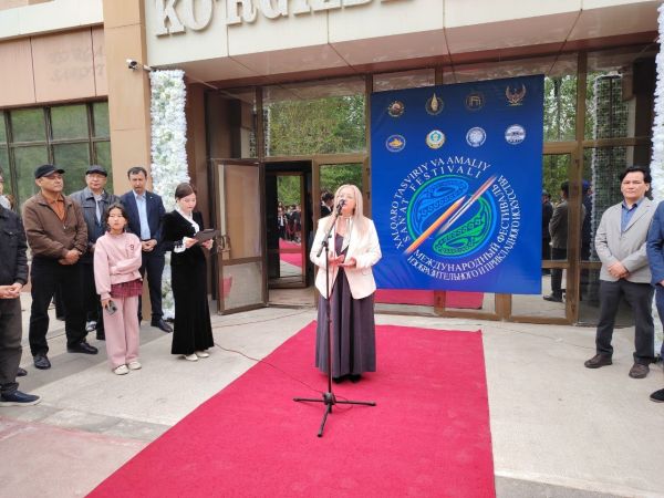 Hududlarda Xalqaro tasviriy va amaliy san‘at festivalining ochilish marosimi bo'lib o'tdi