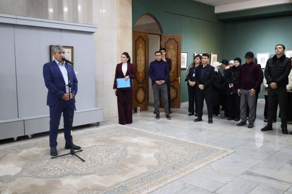 Открылась персональная выставка Бахтиёра Дедашева «Мысль».