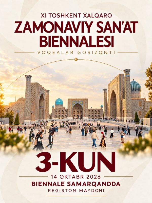 XI TOSHKENT XALQARO ZAMONAVIY SAN’AT BIENNALESI — 3-KUN