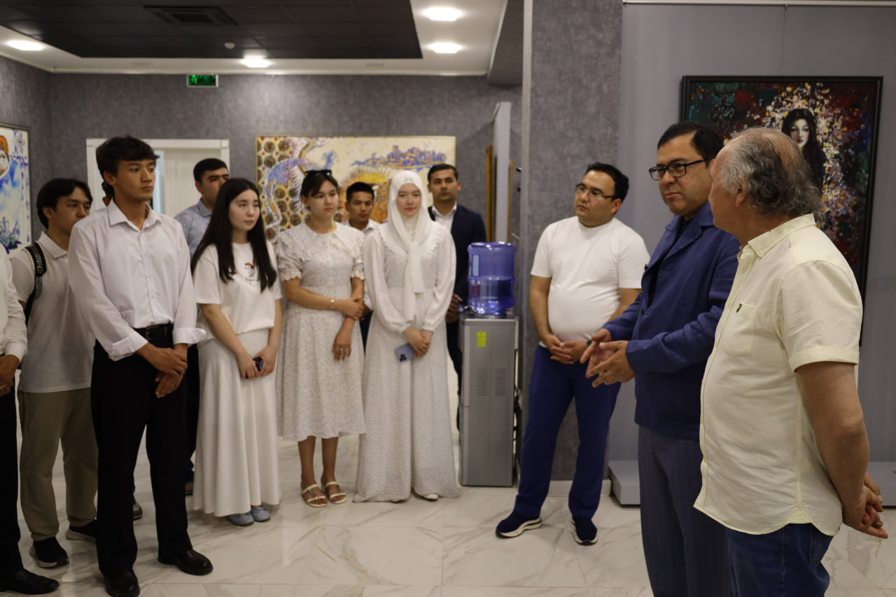 Badiiy akademiya raisi bilan ijodiy uchrashuv bo‘lib o‘tdi