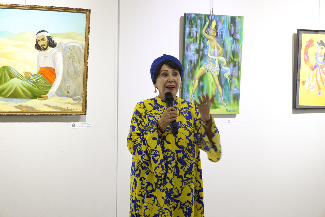 Nilufar Xidoyatovaning “Arab tangosi” nomli shaxsiy ko‘rgazmasi