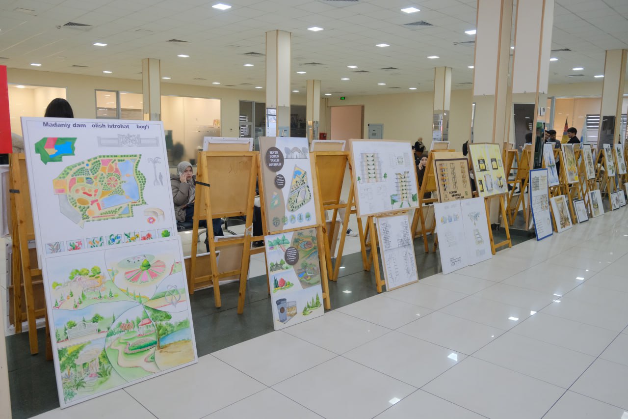 Toshkent Kimyo xalqaro universiteti hamda Respublika ixtisoslashtirilgan dizayn maktabi (RIDM) hamkorligida “Kelajak bunyodkorlari” nomli ko‘rgazma tashkil etildi.