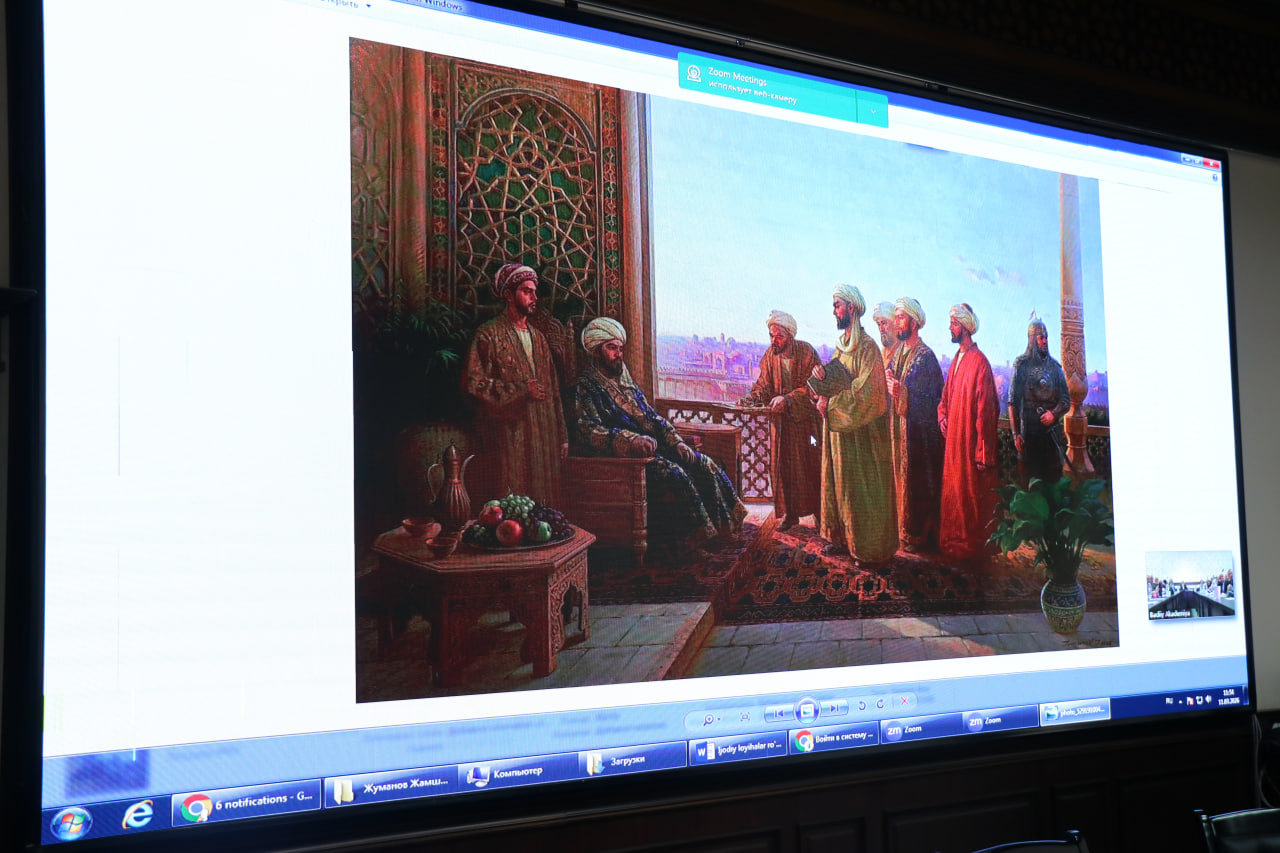 Состоялось заседание совета Академии художеств Узбекистана.