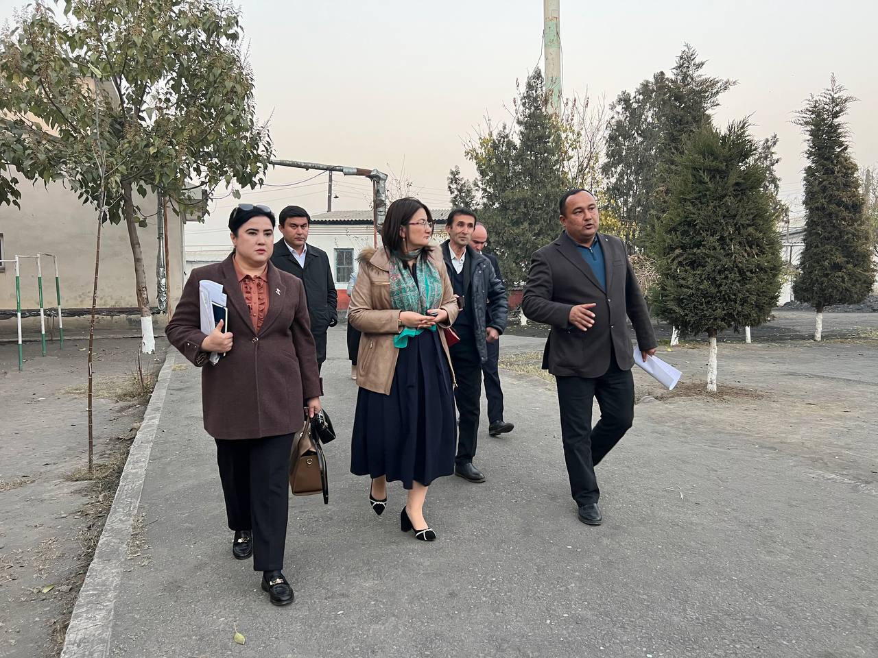 Namangan ixtisoslashtirilgan san’at maktab-internatidagi shart-sharoitlari o‘rganildi