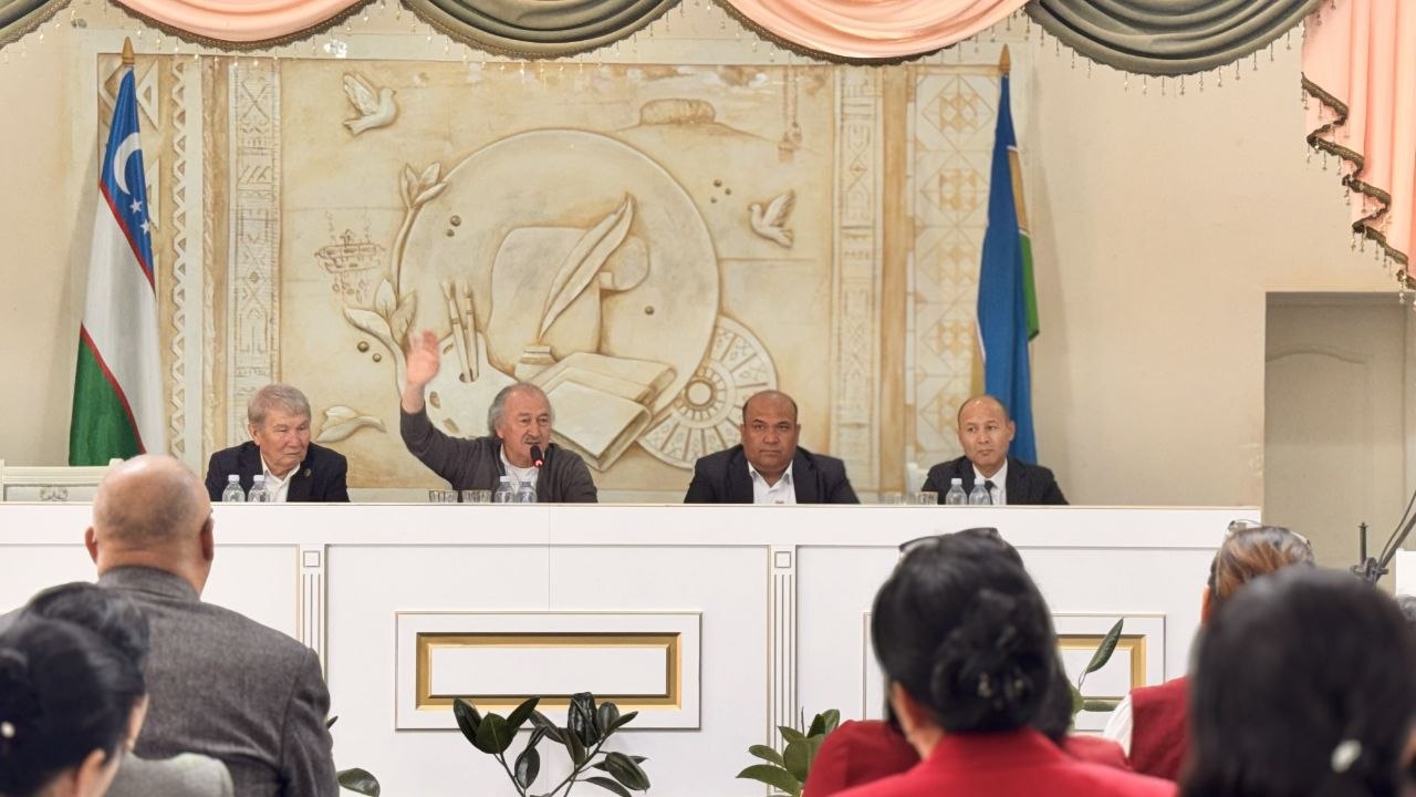 Badiiy akademiya raisi Akmal Nur Qoraqalpog‘iston Respublikasida xizmat safarida bo‘ldi.