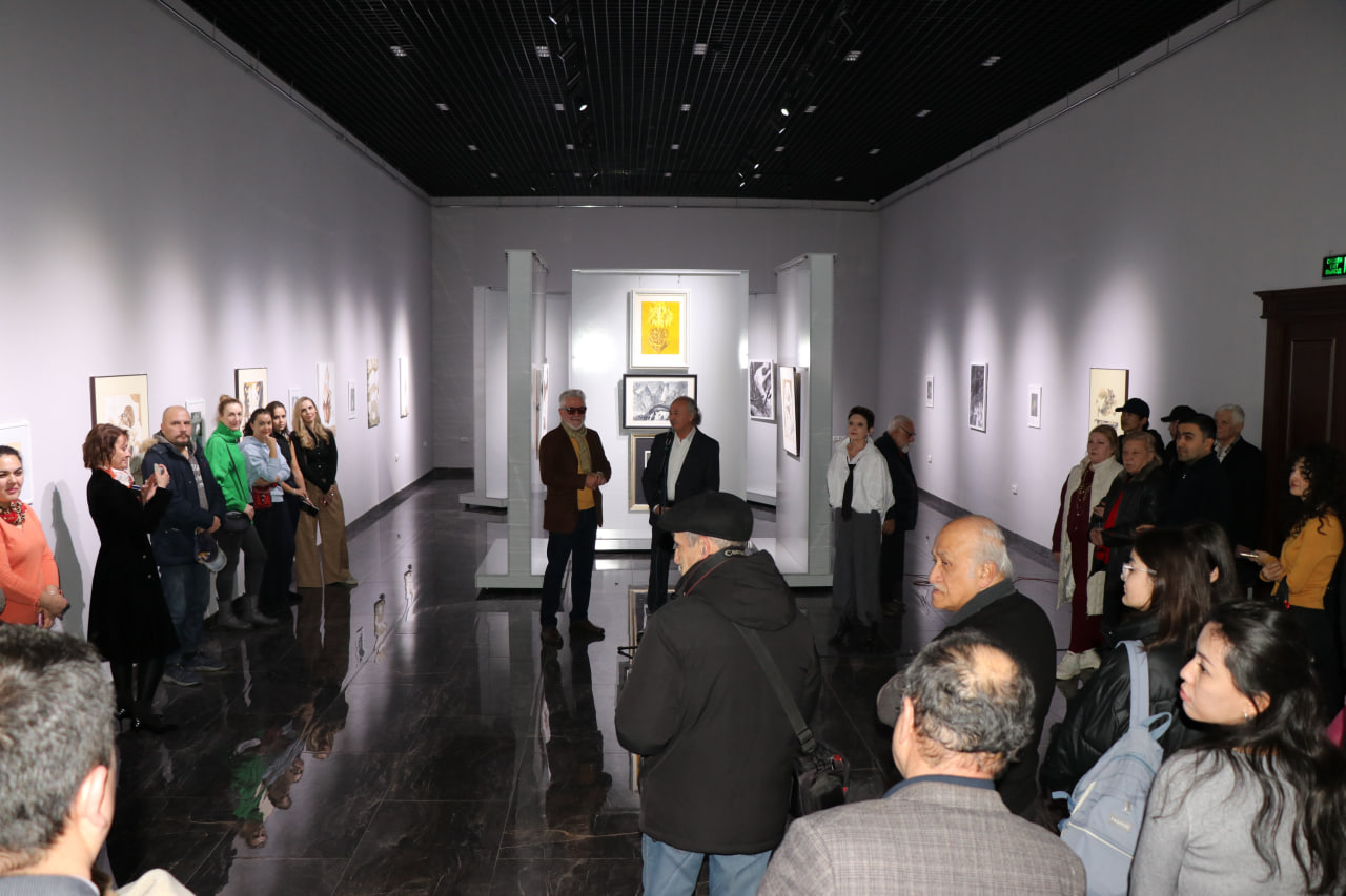 Viktor Apuxtinning “Haqiqiy grafika – o‘tmishdan kelajakka nazar” nomli muzey asarlari retrospektiv ko‘rgazmasi ochildi