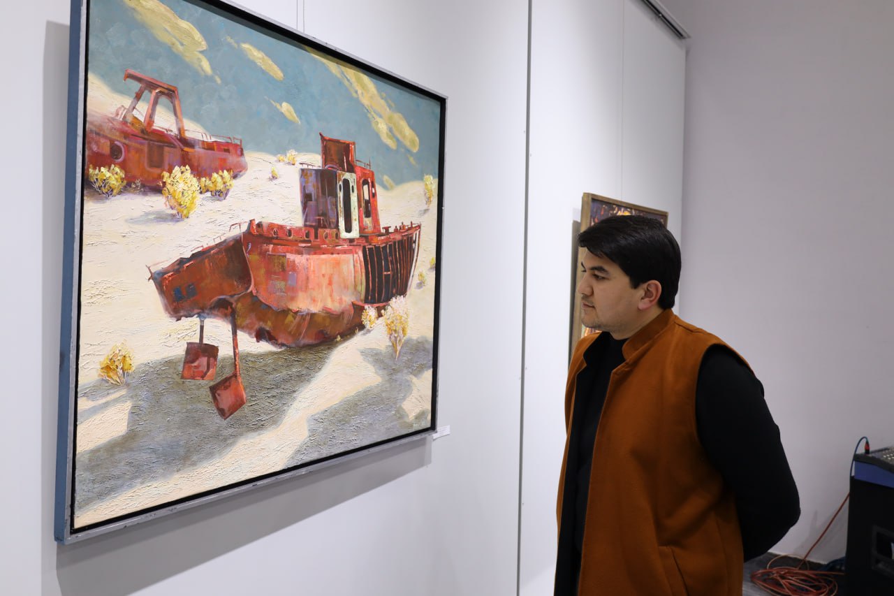 O‘zbekiston Badiiy ijodkorlar uyushmasi a’zolarining  “Bioritm” nomli guruh ko‘rgazmasining ochildi