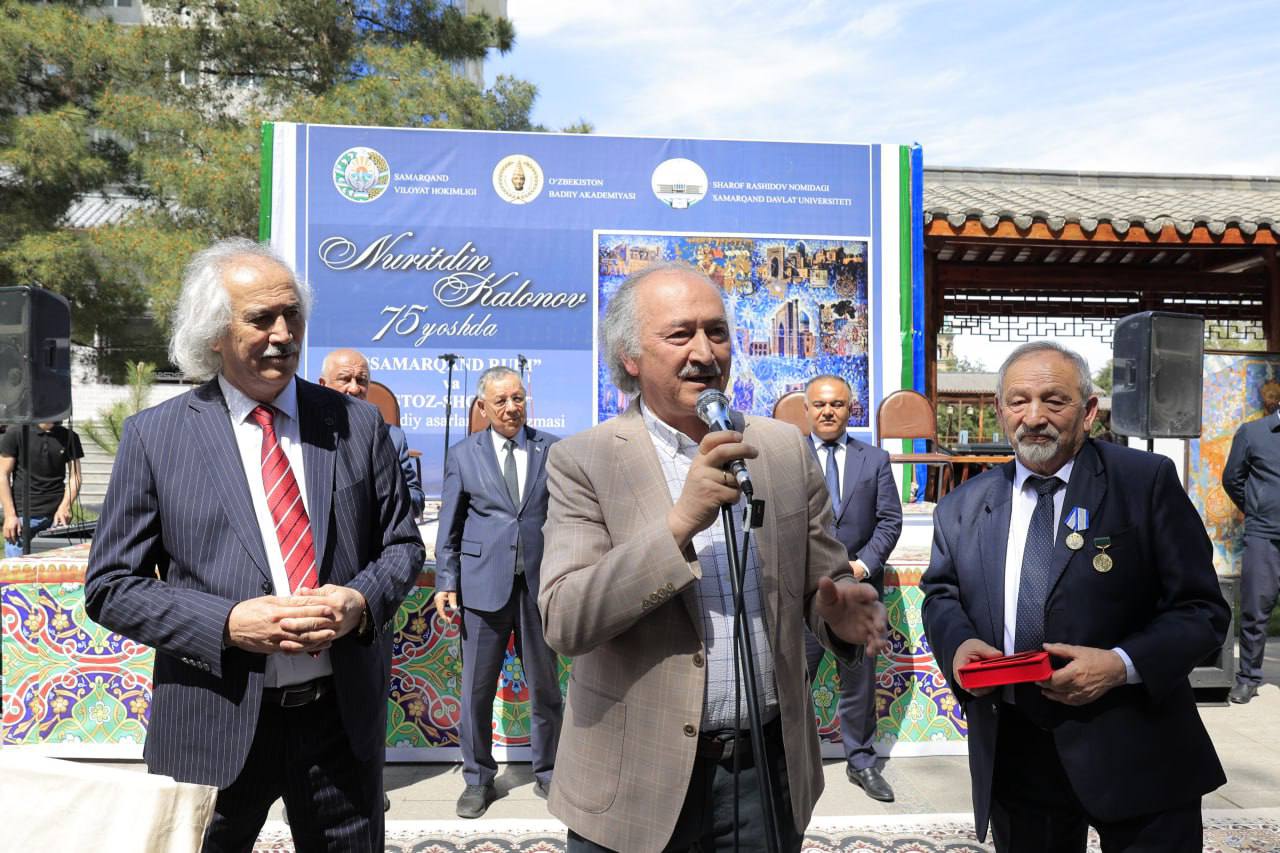 Ko‘hna va navqiron Samarqand shahrida akademik ko‘rgazmasi 