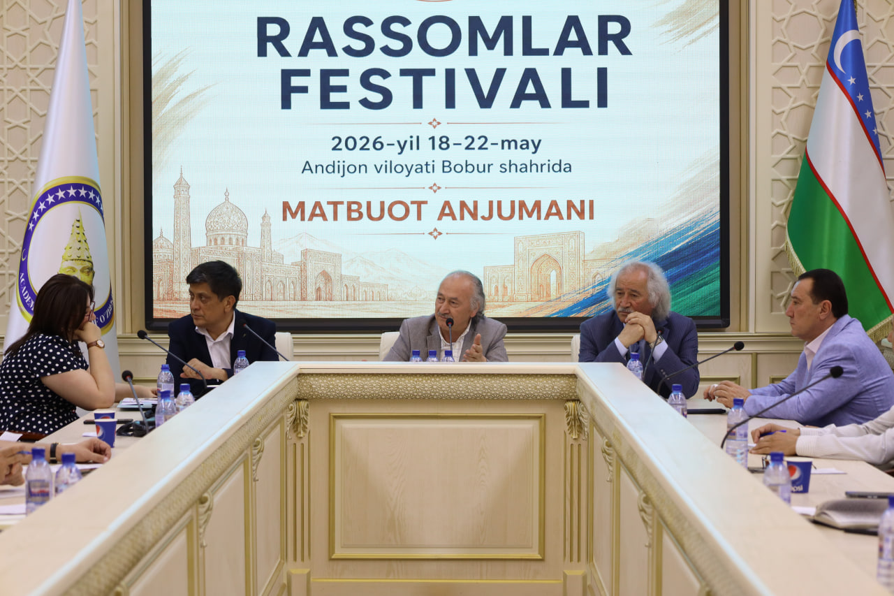 Rassomlar festivaliga bag'ishlangan matbuot anjumani bo'lib o'tdi