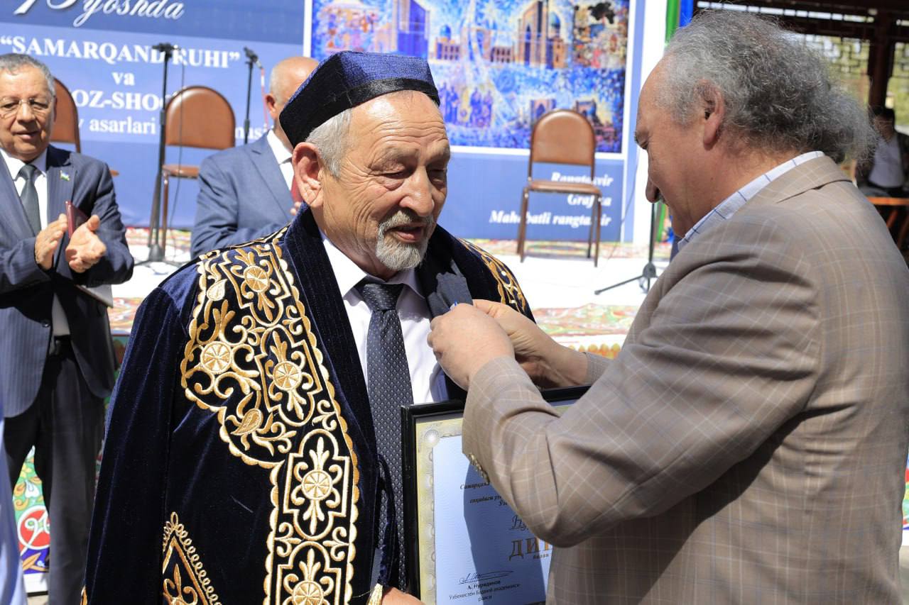 Ko‘hna va navqiron Samarqand shahrida akademik ko‘rgazmasi 