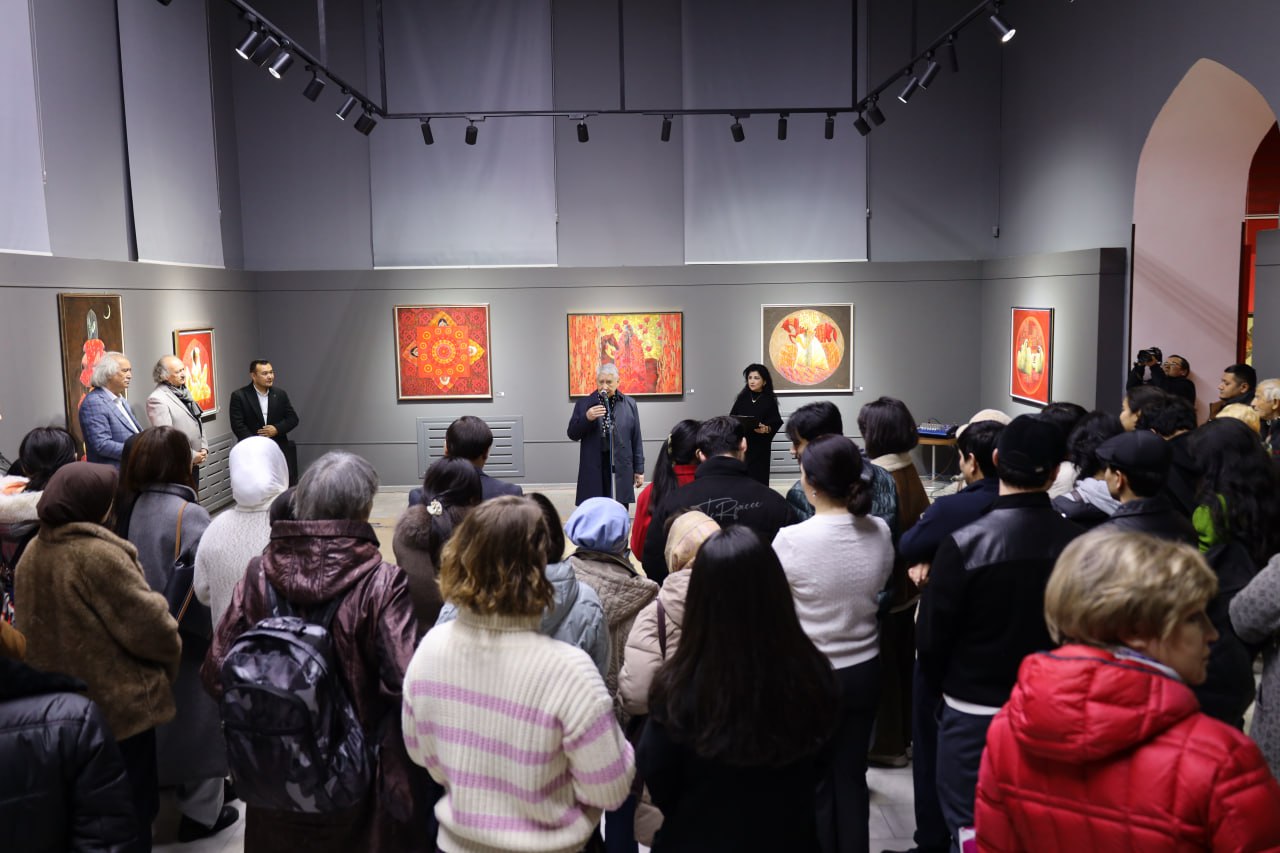 Sarvar Yo‘ldashevning “Tuyg‘ular navosi” nomli shaxsiy ko‘rgazmasi ochildi