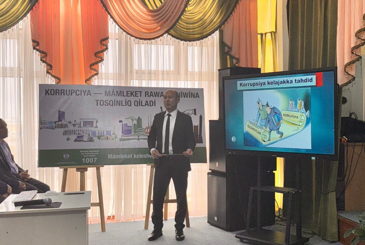 Badiiy akademiya raisi Akmal Nur Qoraqalpog‘iston Respublikasida xizmat safarida bo‘ldi.