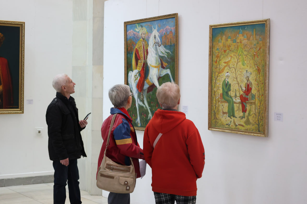 “Milliy armiya — ona yurt qalqoni, tinchligimiz va osoyishtaligimiz posboni” nomli badiiy ko‘rgazma ochildi.