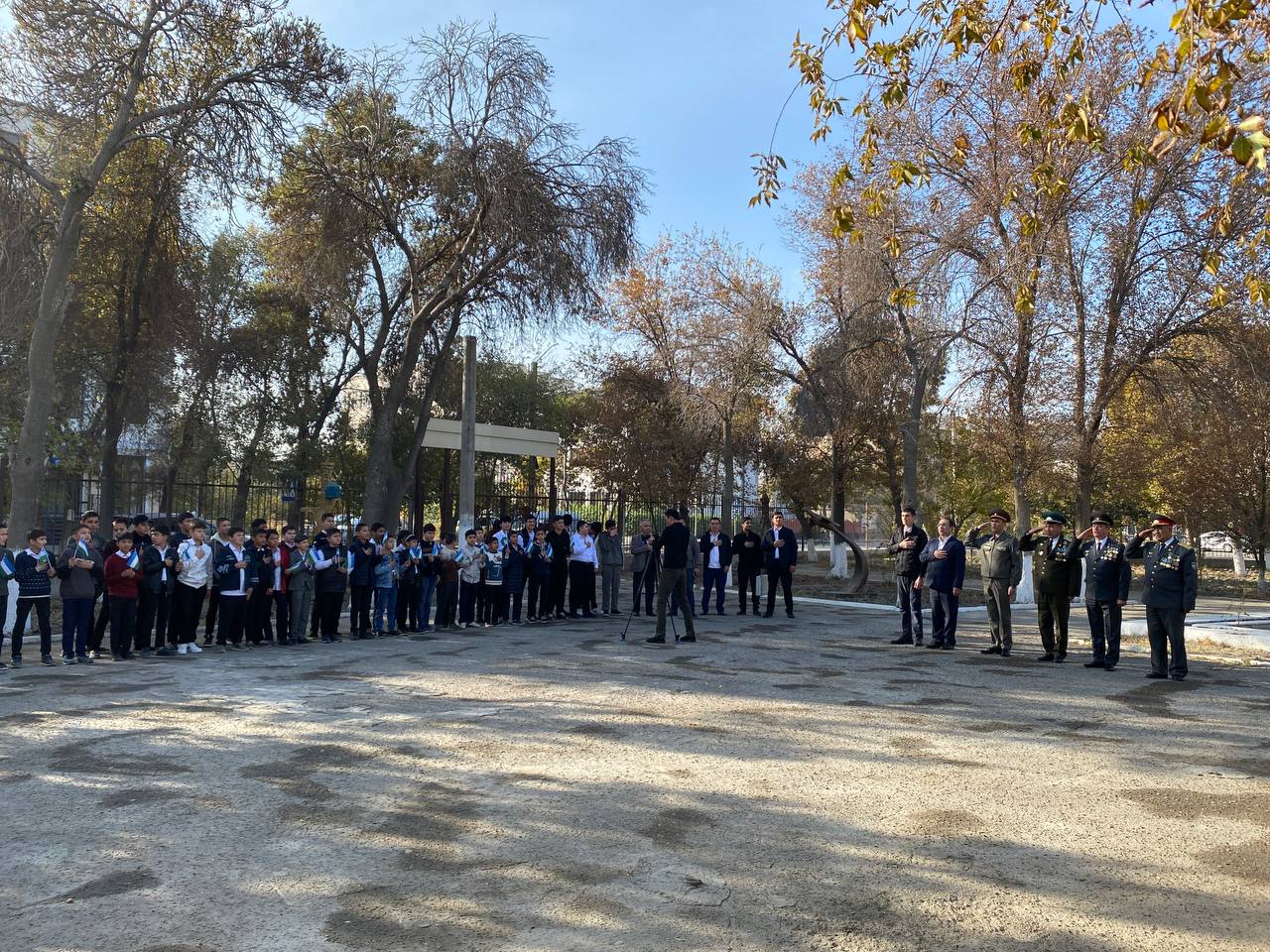 “Bayrog‘im, faxrim, g‘ururim” mavzusida tadbir va rasmlar tanlovi o‘tkazildi