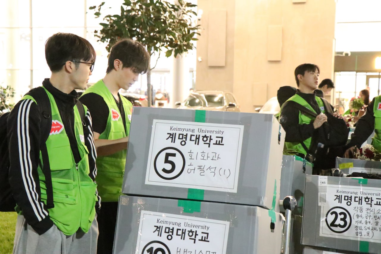 Koreya rassomlari Toshkentda