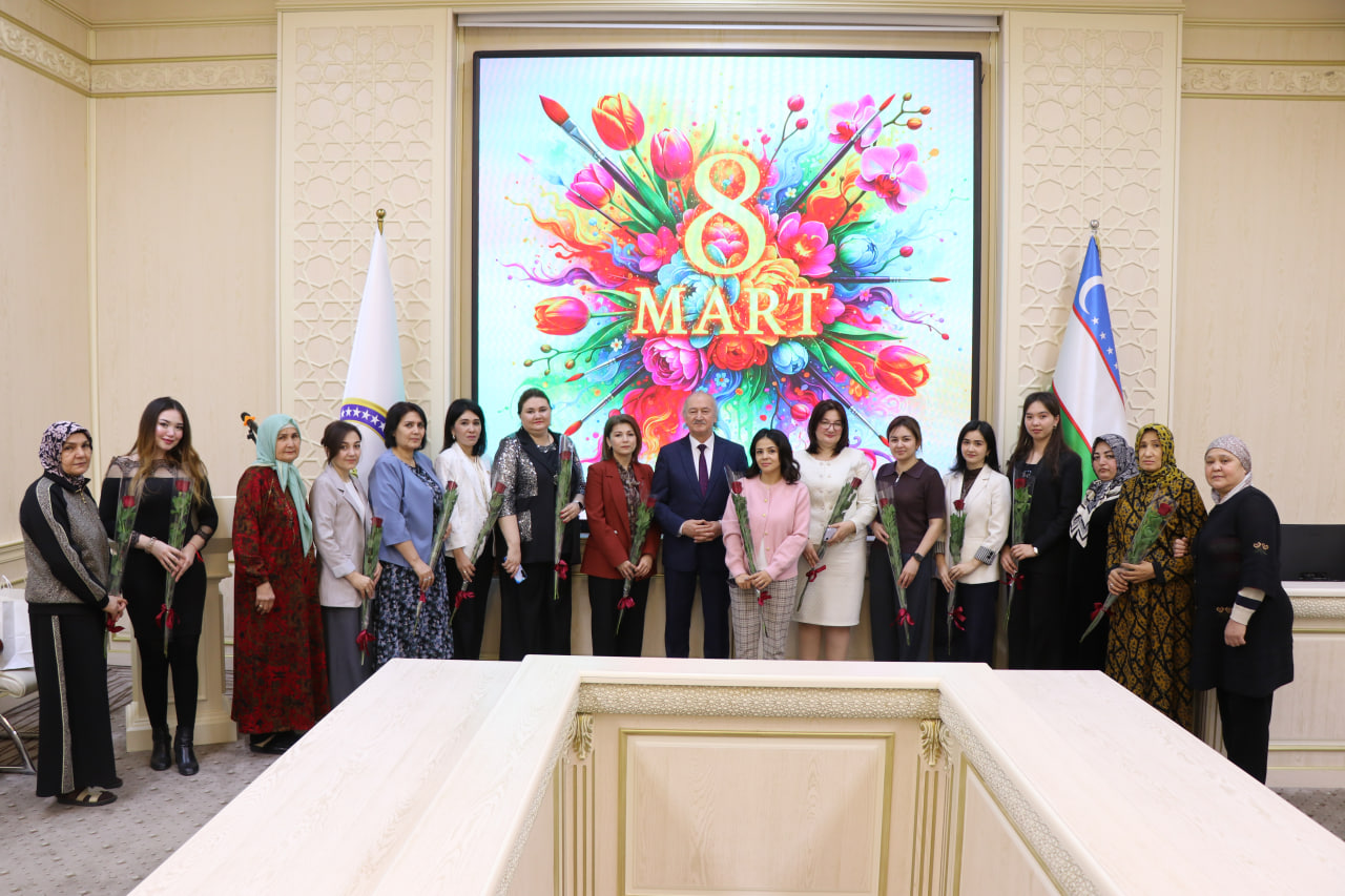 O‘zbekiston Badiiy akademiyasida xotin-qizlar e’zozlandi
