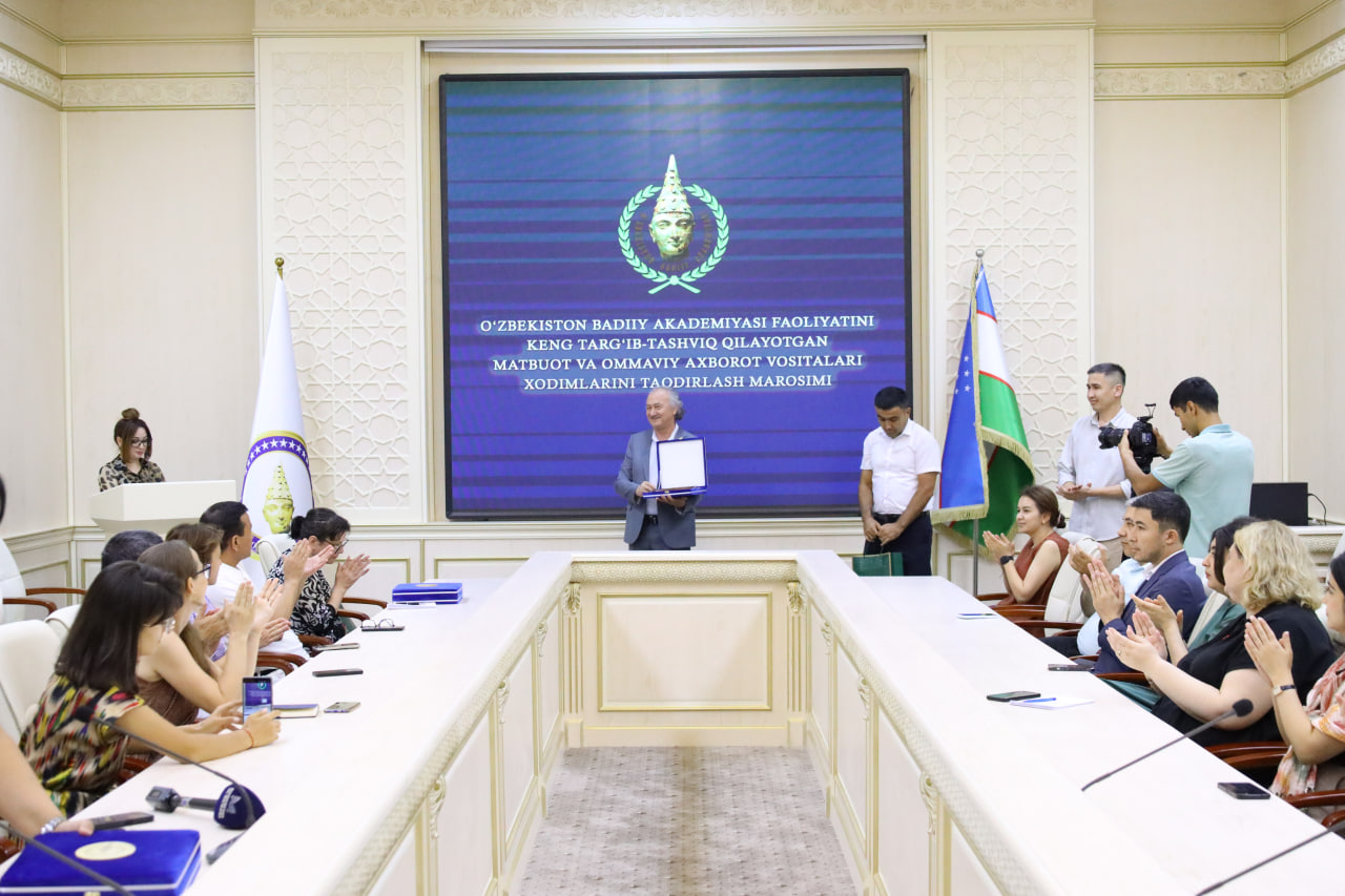 San’at va so‘z uchrashuvi: Badiiy akademiyada Matbuot xodimlariga ehtirom!