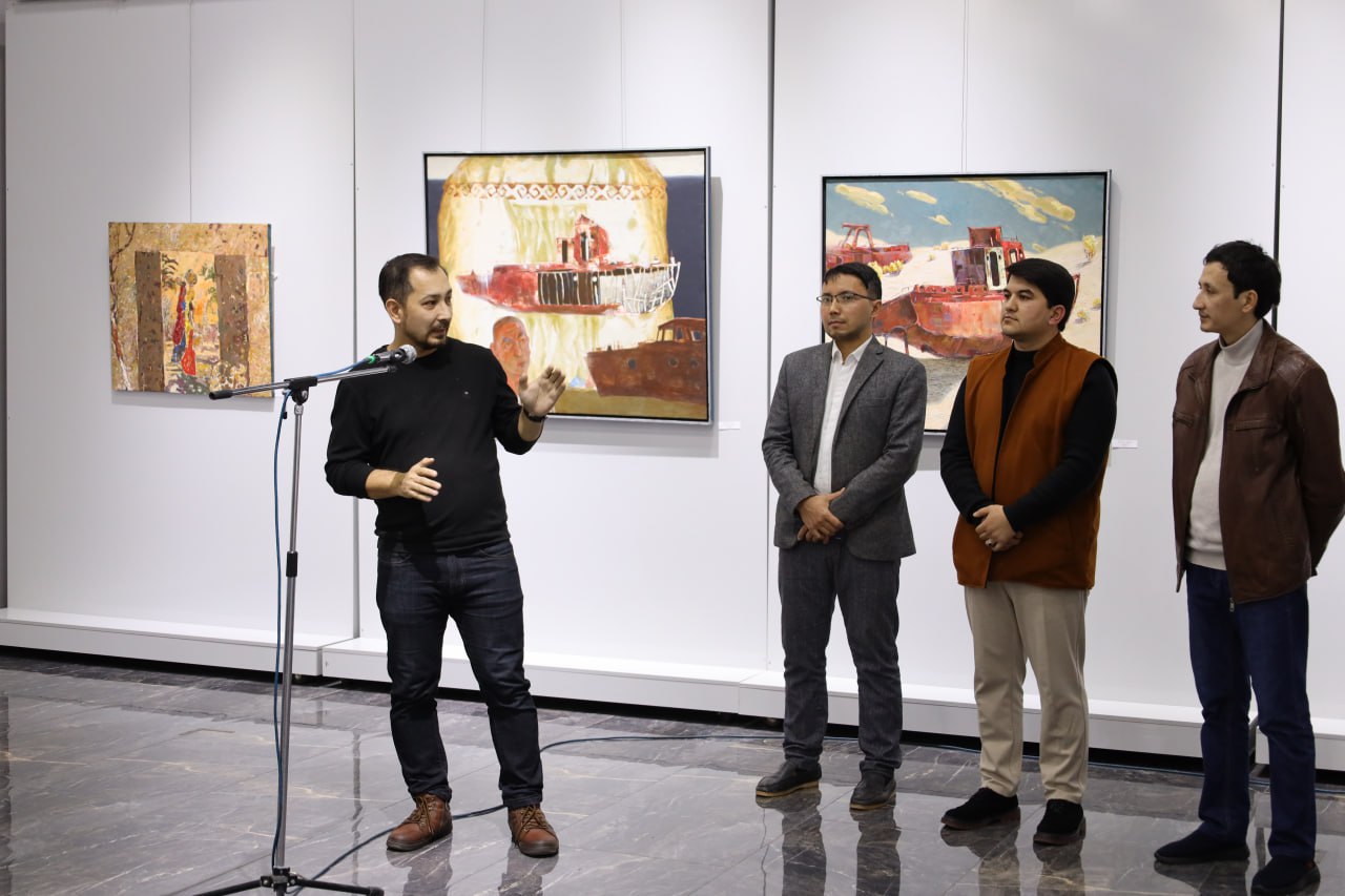 O‘zbekiston Badiiy ijodkorlar uyushmasi a’zolarining  “Bioritm” nomli guruh ko‘rgazmasining ochildi