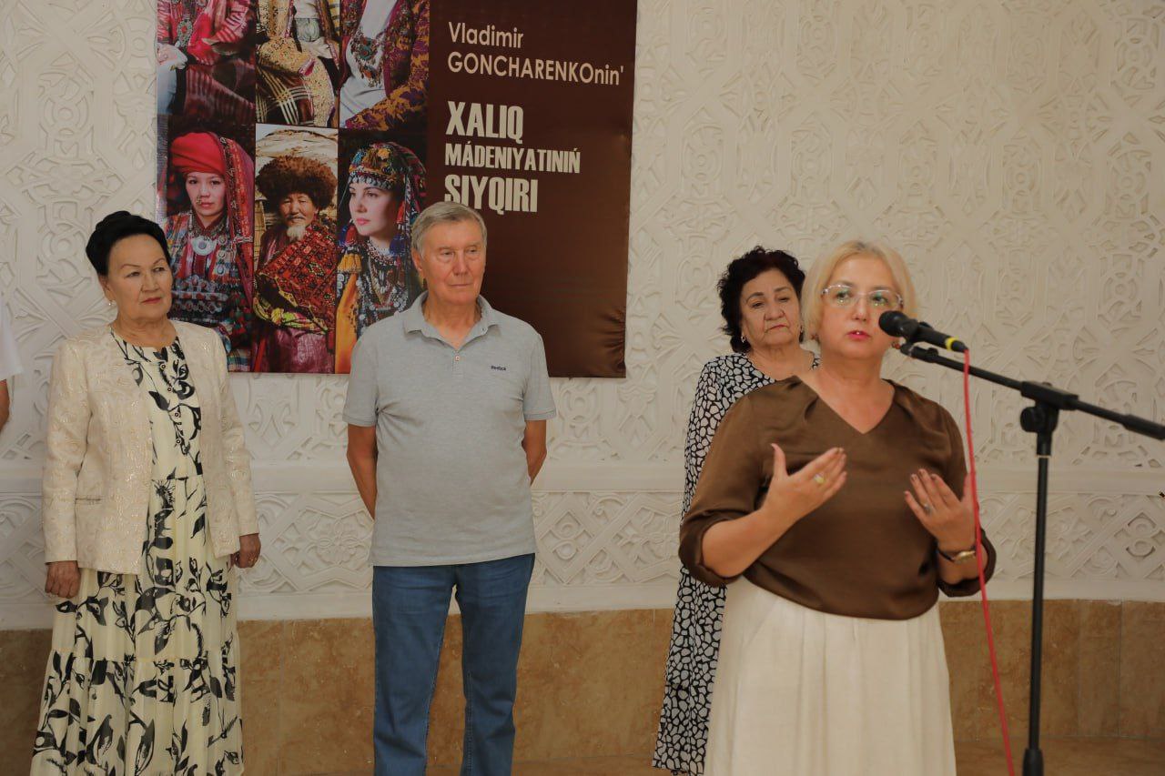Vladimir Goncharenkoning "Xalq madaniyati sehri" nomli shaxsiy fotoko‘rgazmasi ochildi.