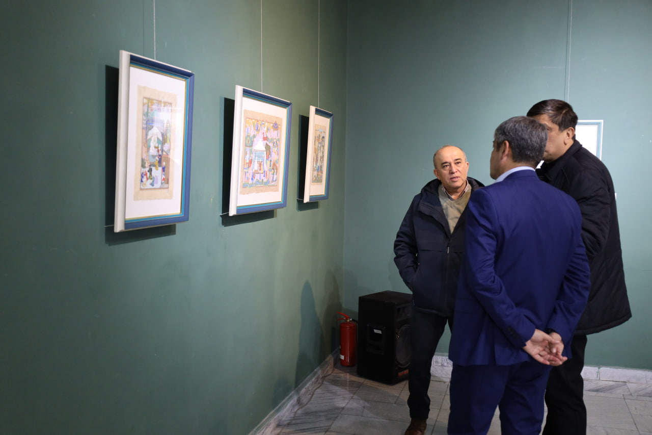Baxtiyor Dedashevning “Tafakkur” nomli shaxsiy ko‘rgazmasi ochildi