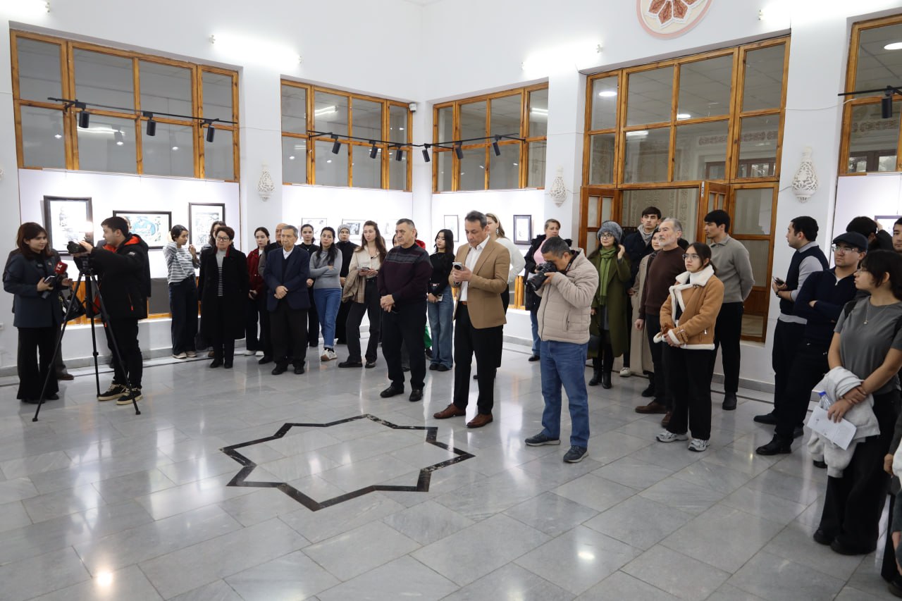 “Estampning qaytishi” nomli grafika ko‘rgazmasining ochildi