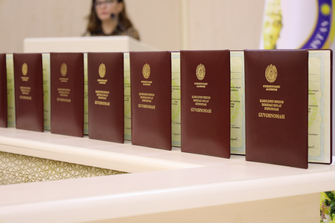 Kamoliddin Behzod nomidagi davlat stipendiyasi — iste’dodli talabalar uchun yuksak e’tirof!