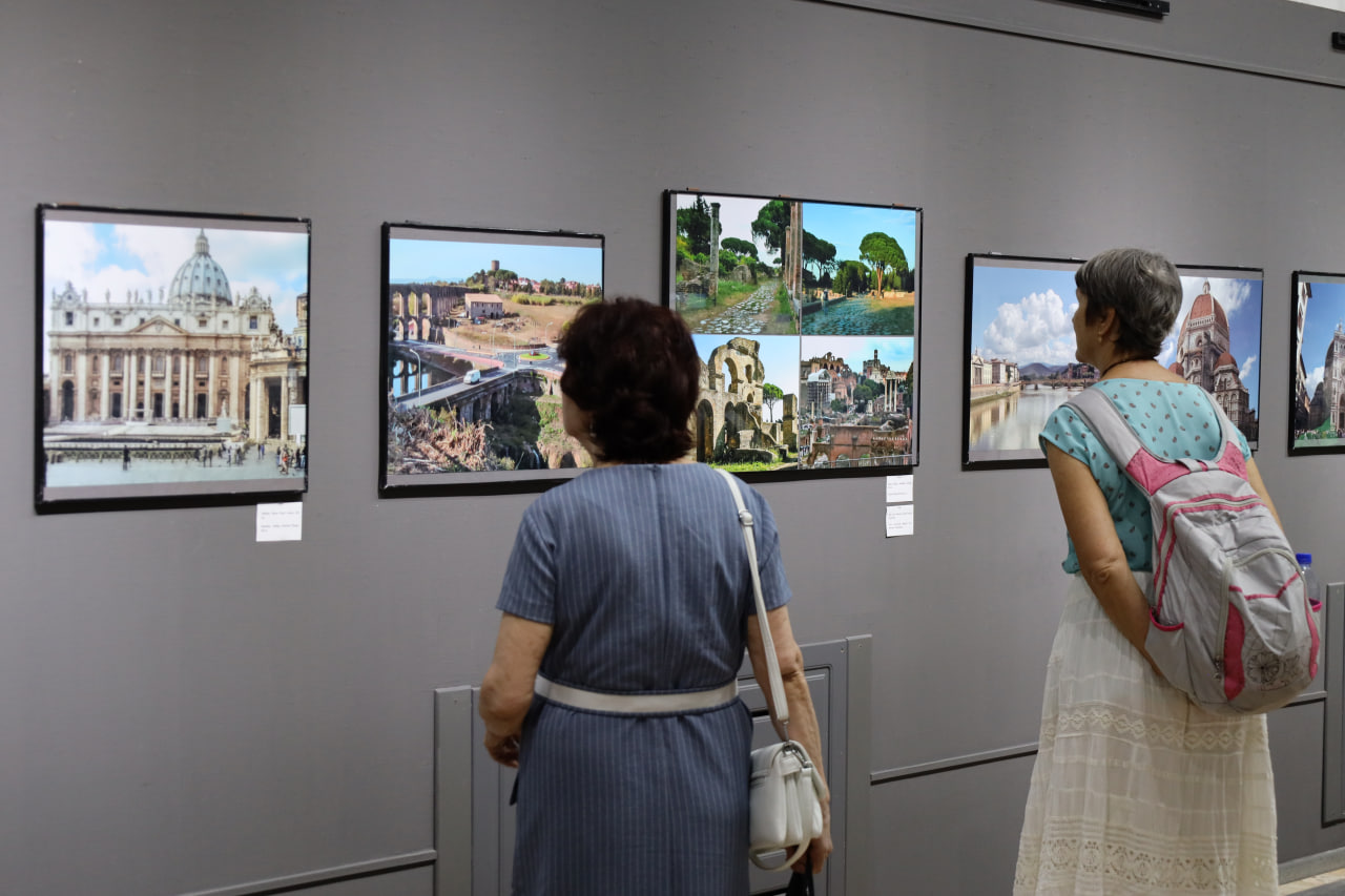 Irina Shurning "Ko'p qirrali Italiya" shaxsiy fotoko‘rgazmasining ochildi.