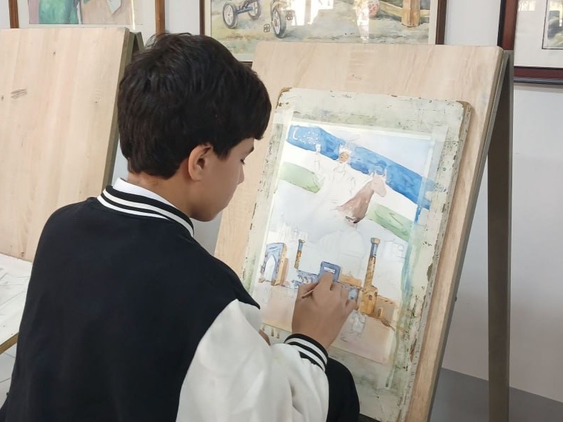 “Bayrog‘im, faxrim, g‘ururim” mavzusida tadbir va rasmlar tanlovi o‘tkazildi