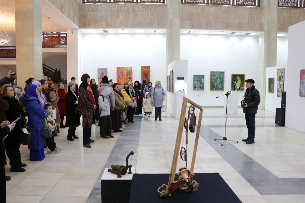 В Центральном выставочном зале открылась Республиканская художественная выставка «Весенний вернисаж»