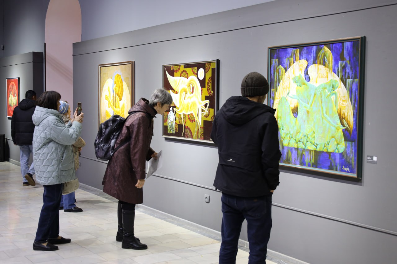 Sarvar Yo‘ldashevning “Tuyg‘ular navosi” nomli shaxsiy ko‘rgazmasi ochildi