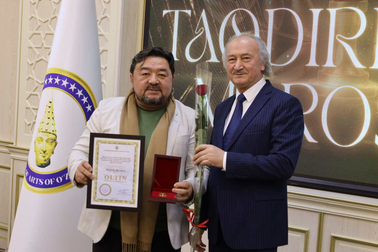 O‘zbekiston Badiiy akademiyasining 29 yilligi munosabati bilan taqdirlash marosimi bo'lib o'tdi