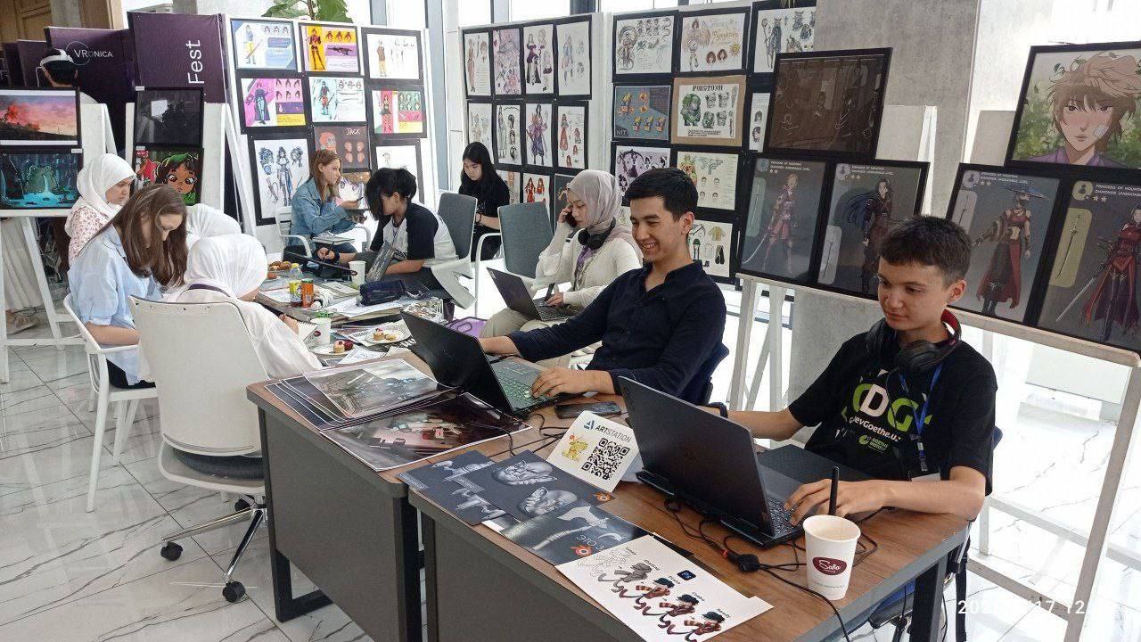 Respublika ixtisoslashtirilgan dizayn maktabi GameFest 2025 da muvaffaqiyatli ishtirok etdi.