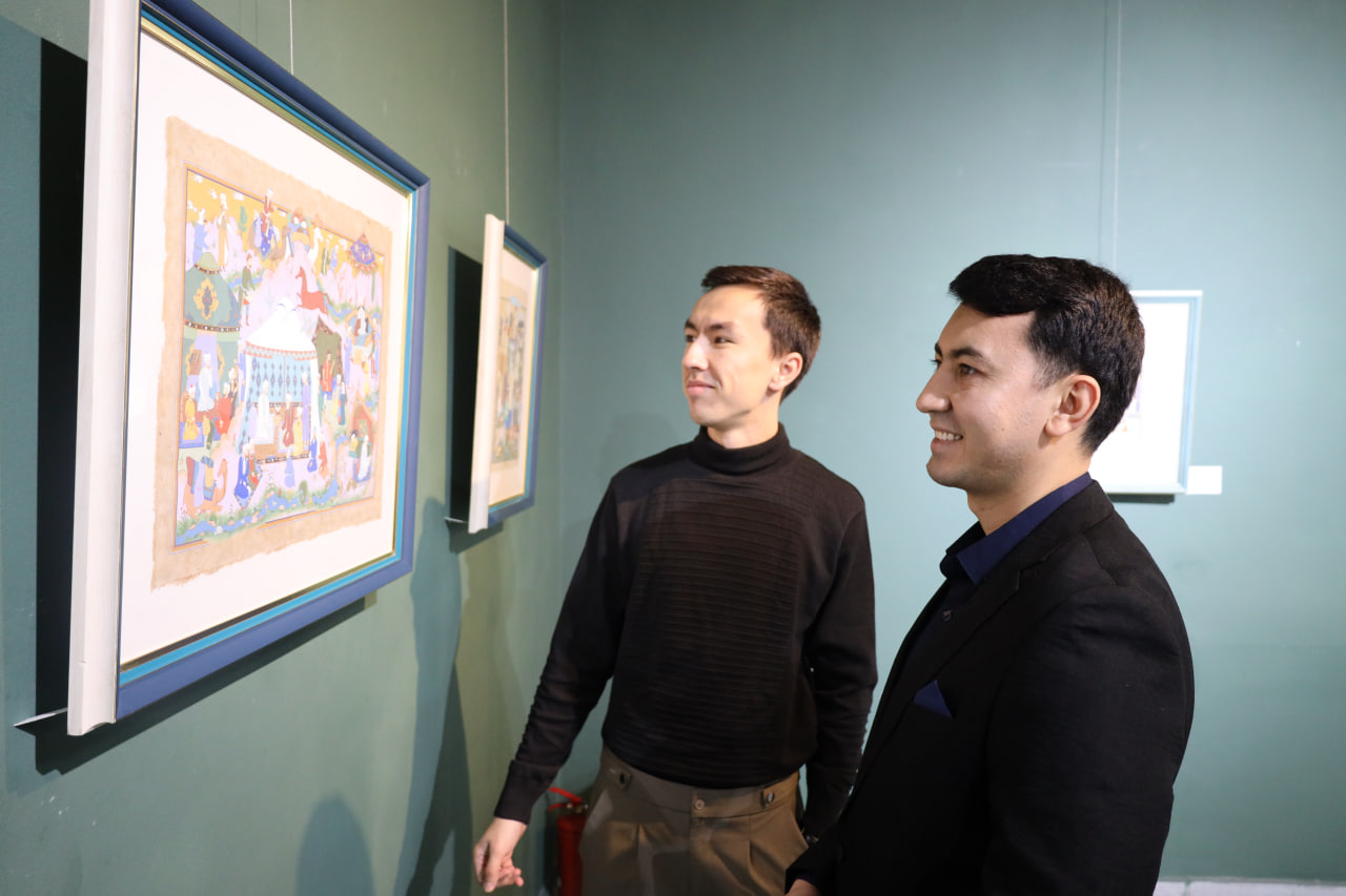 Baxtiyor Dedashevning “Tafakkur” nomli shaxsiy ko‘rgazmasi ochildi