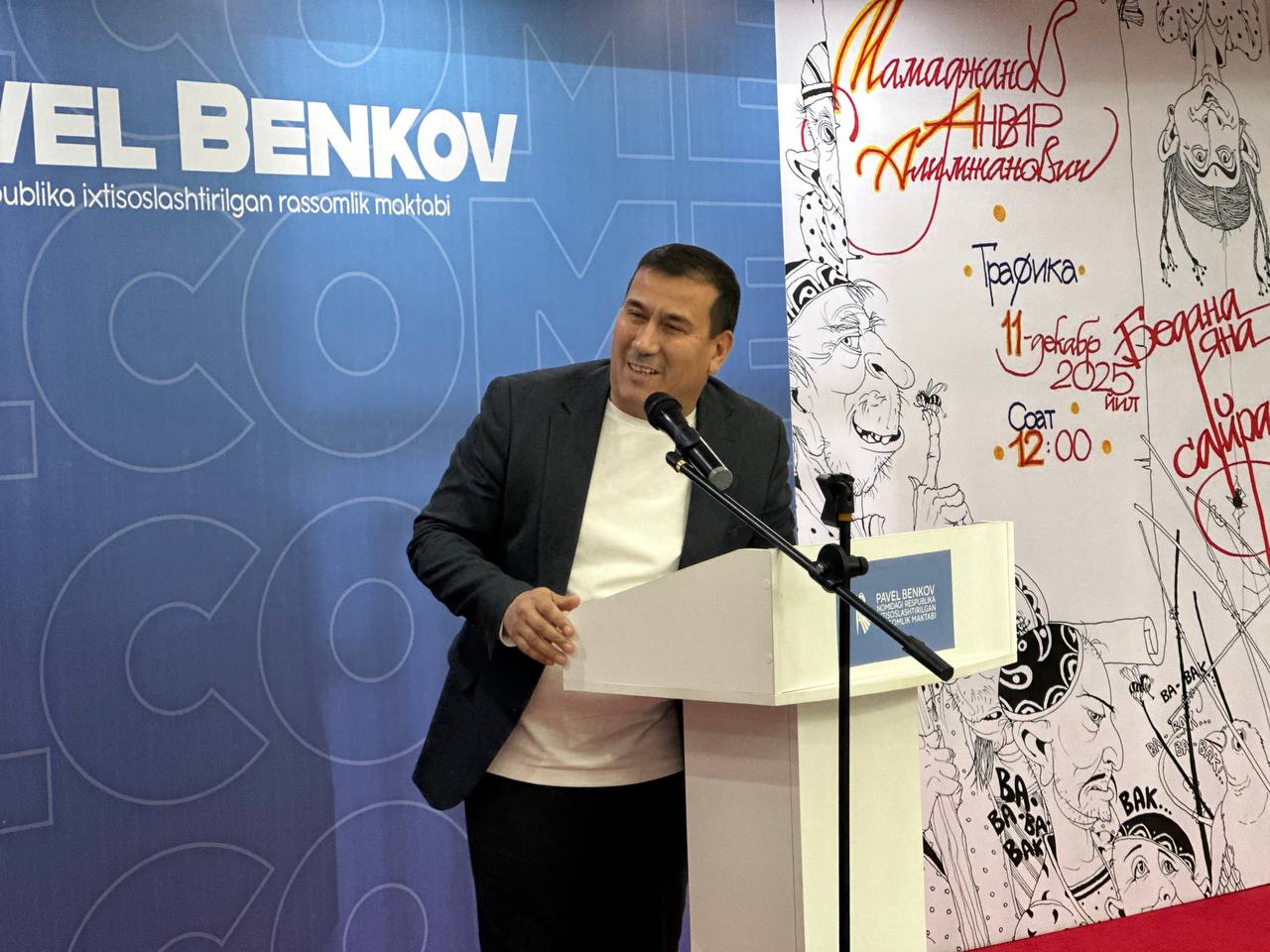 Anvar Mamadjonovning “Bedana yana sayradi” nomli shaxsiy ko‘rgazmasi ochildi