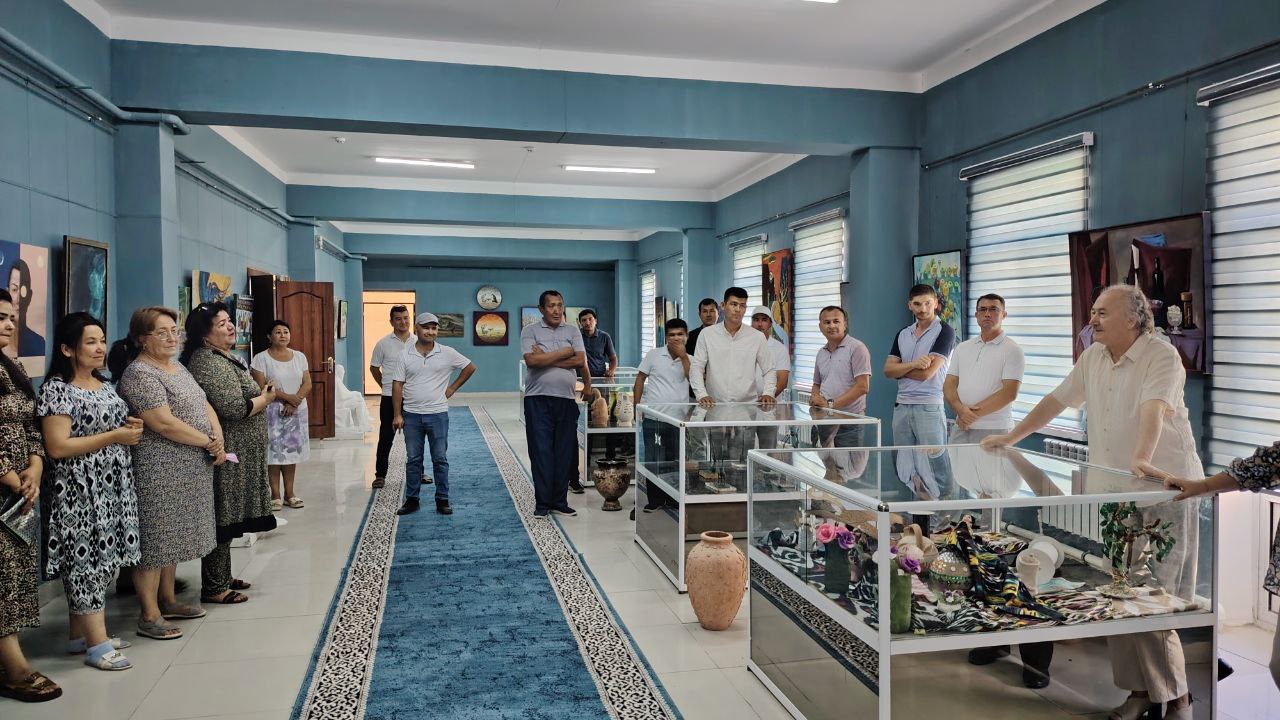 Samarqand viloyatida tasviriy san’at rivoji masalalari muhokama qilindi