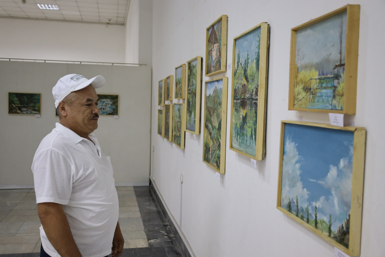 Latibjon Satmatovning “Munosabat” nomli shaxsiy ko‘rgazmasining ochildi