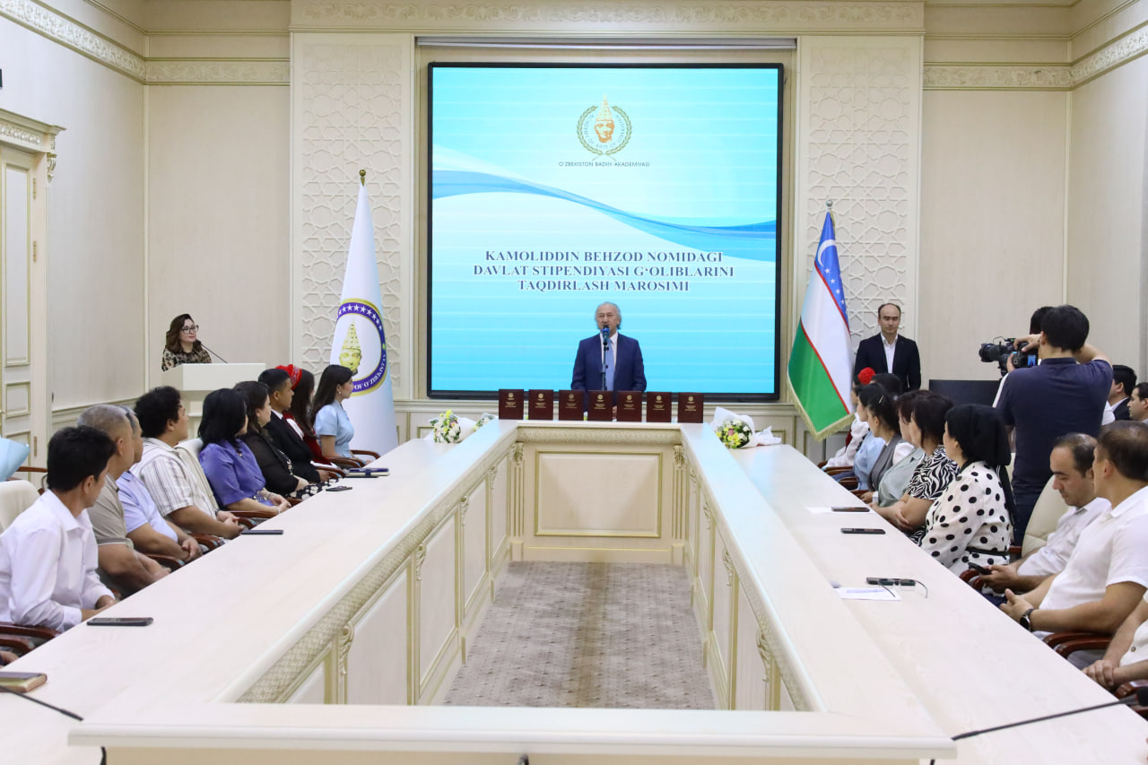 Kamoliddin Behzod nomidagi davlat stipendiyasi — iste’dodli talabalar uchun yuksak e’tirof!
