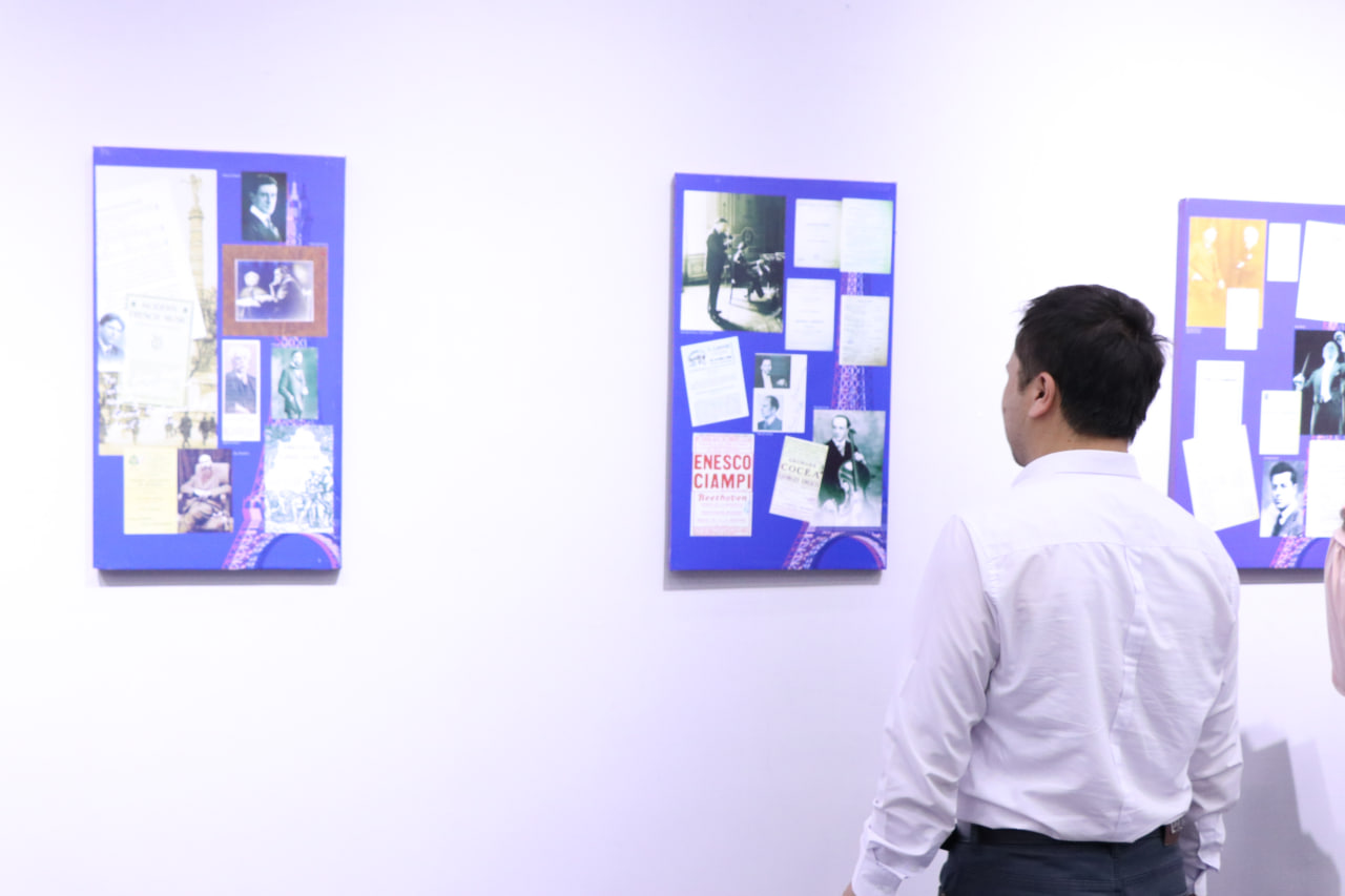 O‘zbekiston Badiiy akademiyasida “Jorj Enesku Fransiyada” nomli fotoko‘rgazma ochildi.