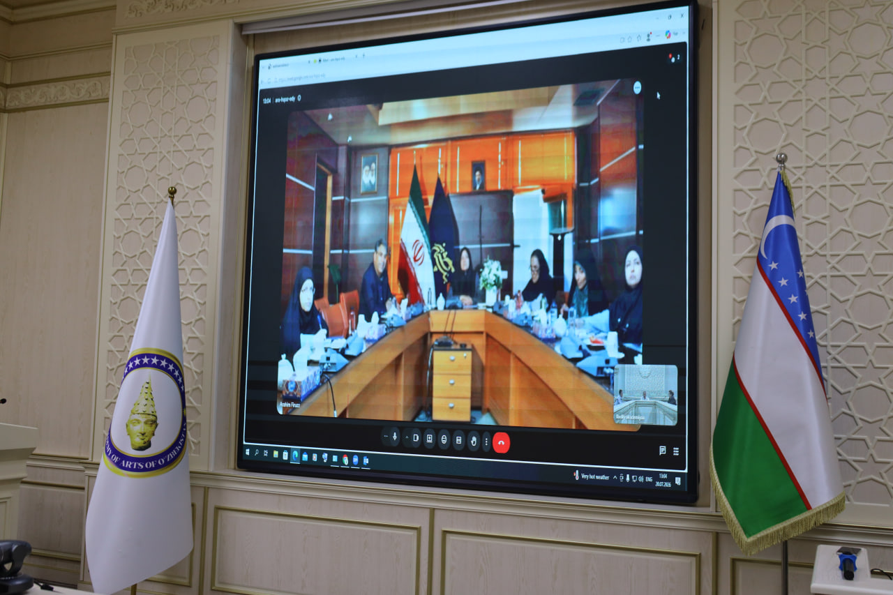 Eron Islom Respublikasi Badiiy akademiyasida Akmal Nur asarlari virtual ko‘rgazmasi