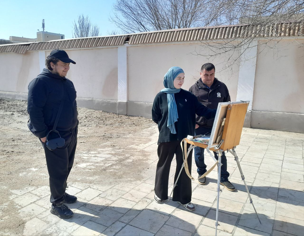 Buxoroda “Ustoz va shogird” an’anasi asosida ijodiy plener o‘tkazilmoqda