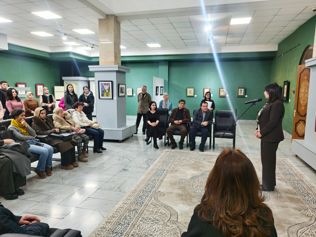 “So‘z, tasvir va saltanat daholari” ko‘rgazmasi