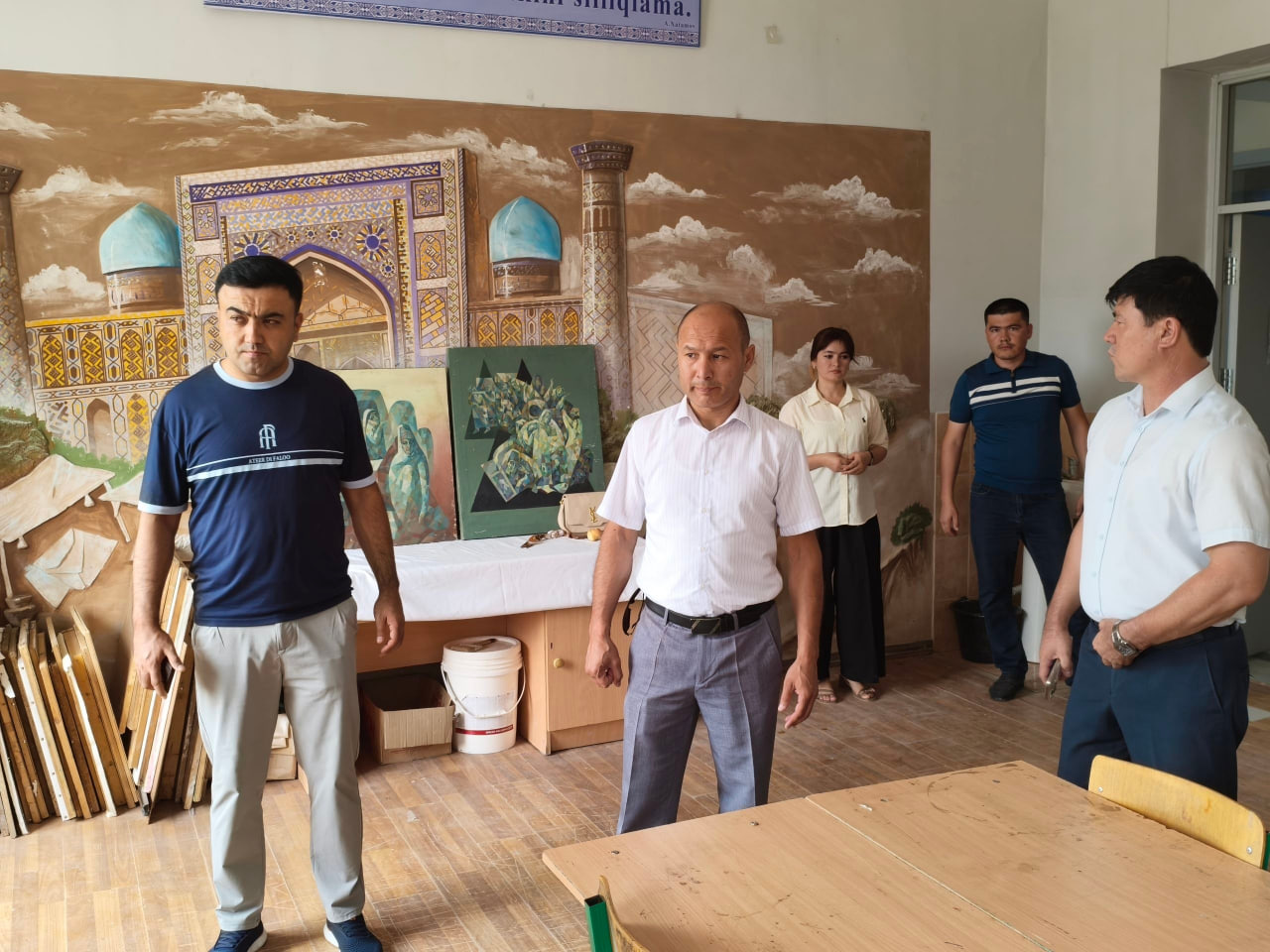 Surxondaryo ixtisoslashtirilgan san’at maktab-internati faoliyati o‘rganildi