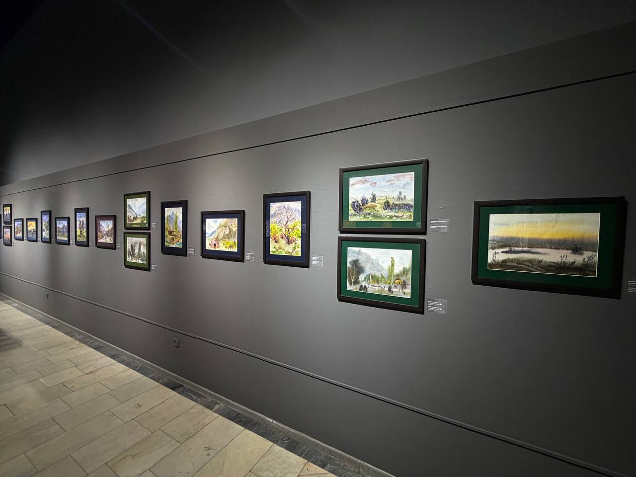 Abrorbek Izzatullayev va uning shogirdi Bashoratxon Jamoliddinovaning “Ilk qadam” nomli shaxsiy ko‘rgazmasi ochildi.