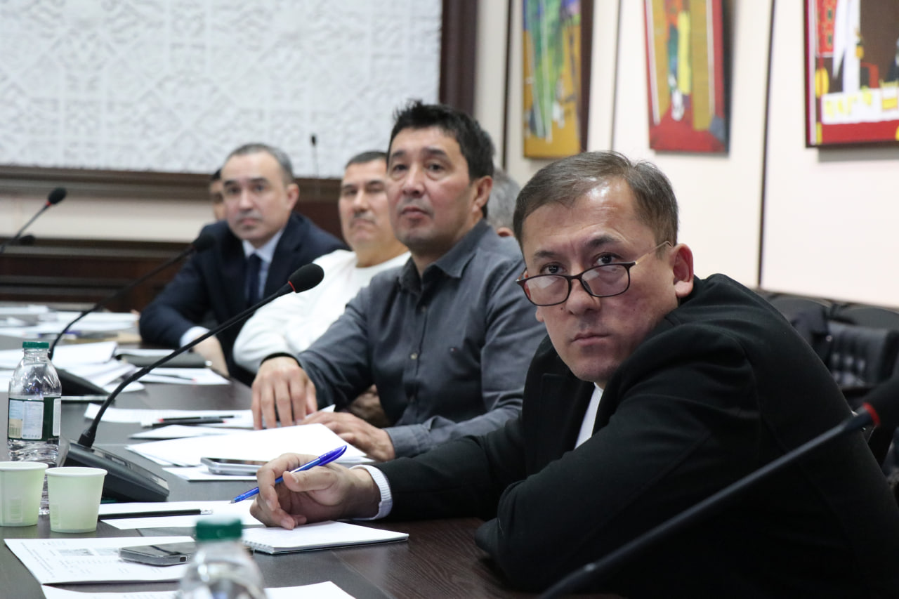 Состоялось заседание совета Академии художеств Узбекистана.