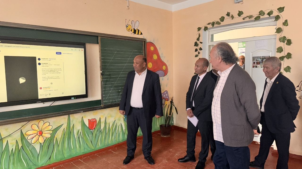 Badiiy akademiya raisi Akmal Nur Qoraqalpog‘iston Respublikasida xizmat safarida bo‘ldi.