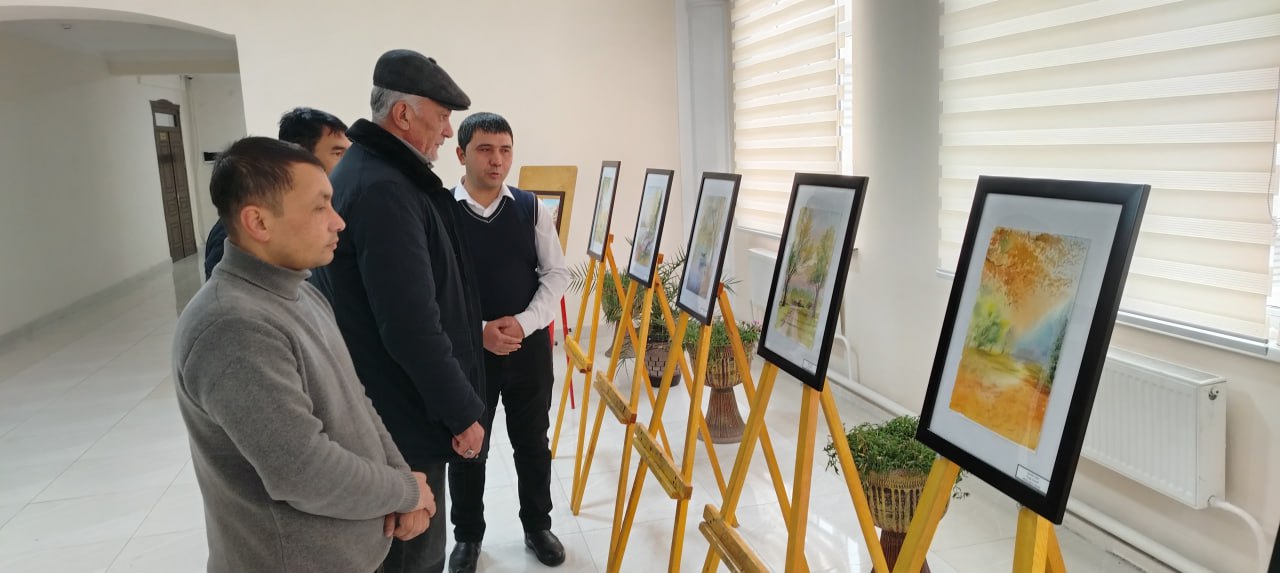 Sobirjon Komilovning “Kuzgi manzaralar” deb nomlangan shaxsiy ijodiy ishlar ko’rgazmasi bo’lib o’tdi.